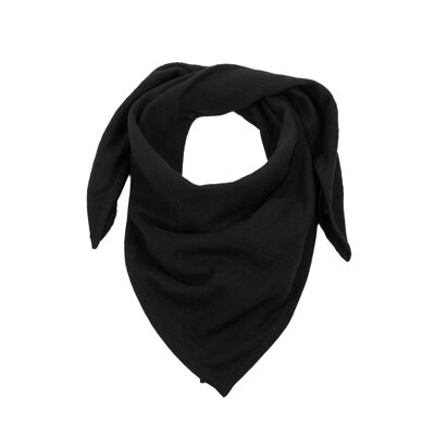 Muslin Neckerchief Adult • Black