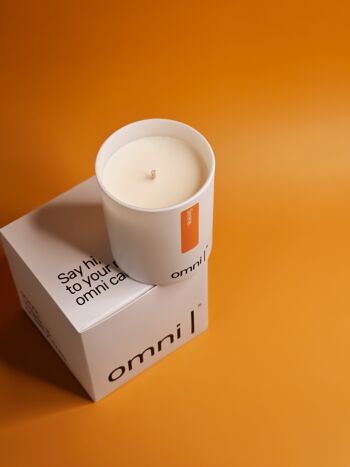 Bougie Omni Serene - 20cl - Bergamote, Mandarine + Patchouli 3