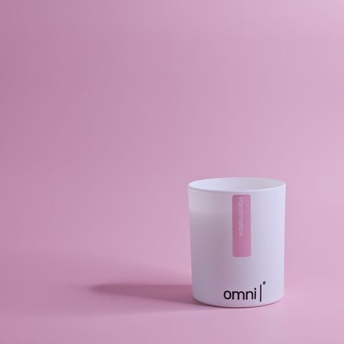 Omni Marshmallow Candle - 20cl - Lemon, Pink Rose + Vanilla Bean
