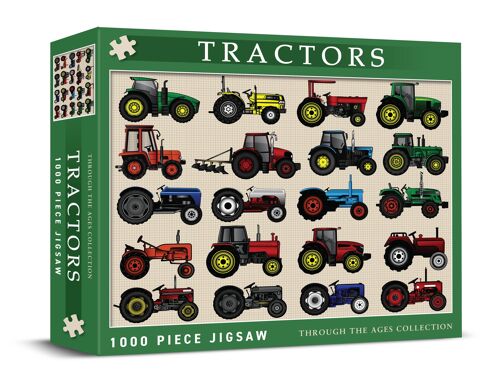 Tractors 1000 Piece Jigsaw