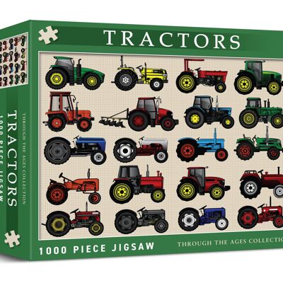 Tracteurs Puzzle 1000 pièces