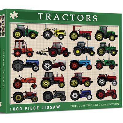 Tractors 1000 Piece Jigsaw