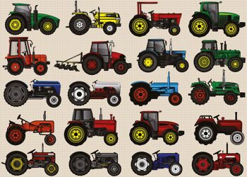 Tracteurs Puzzle 1000 pièces 4