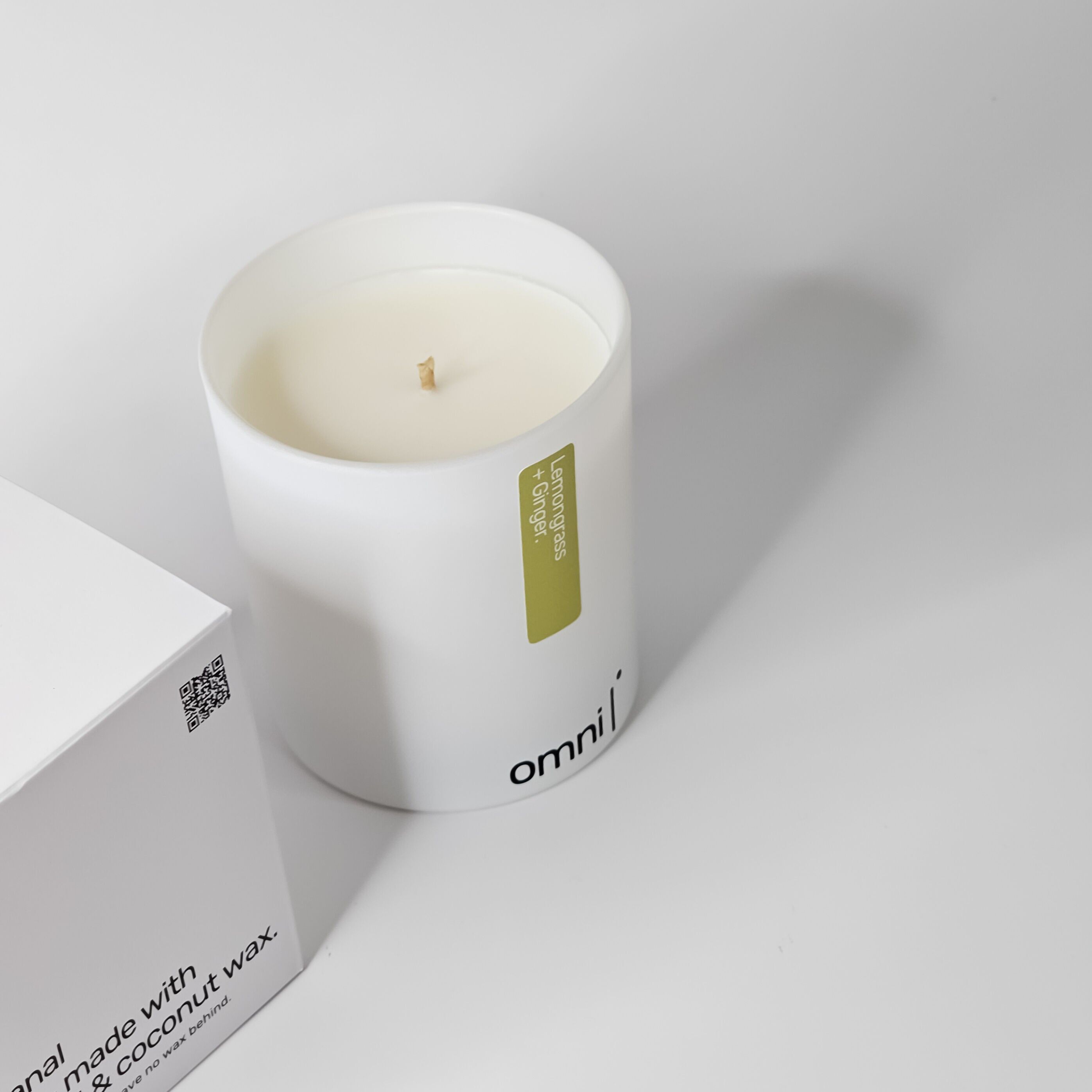 Lemongrass + Ginger Scented Candle - 5oz | 7oz - Made With Plant-Based Wax