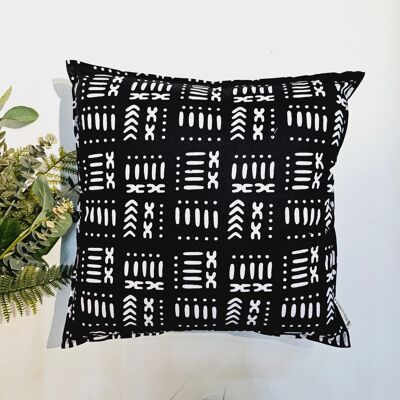 Fodera per cuscino con stampa africana | 40x40| 100% cotone | Stampa Kente | Fodera per cuscino Ankara