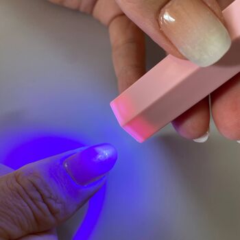 NOOVES NAILS Lampe UV portable pour polymérisation des ongles - Séchage rapide en 8s - Batterie longue durée - Compacte et autonome 3