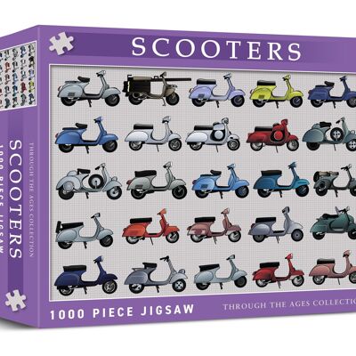 Scooters 1000 Piece Jigsaw