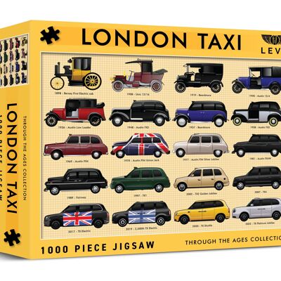 Puzzle 1000 pièces Taxis de Londres