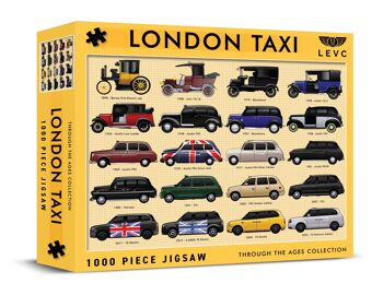 Puzzle 1000 pièces Taxis de Londres 1