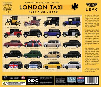 Puzzle 1000 pièces Taxis de Londres 2