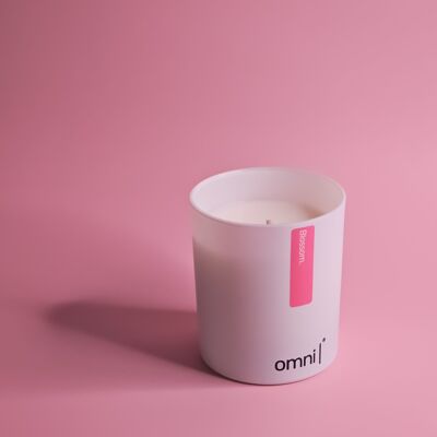 Bougie Omni Blossom - 30cl - Rose Miel, Lys + Orchidée