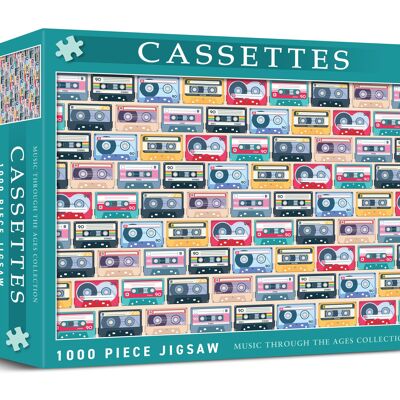 Cassettes 1000 Piece Jigsaw