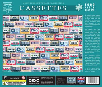 Cassettes Puzzle 1000 pièces 2