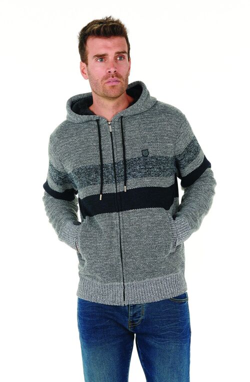 Gilet Capuche Double Sherpa