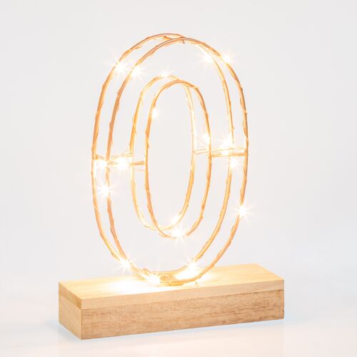 Letter Light - O