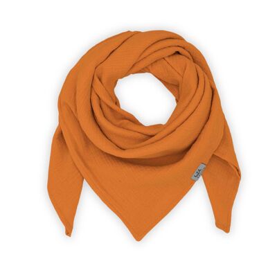 Children's muslin scarf • Pumpkin Spice