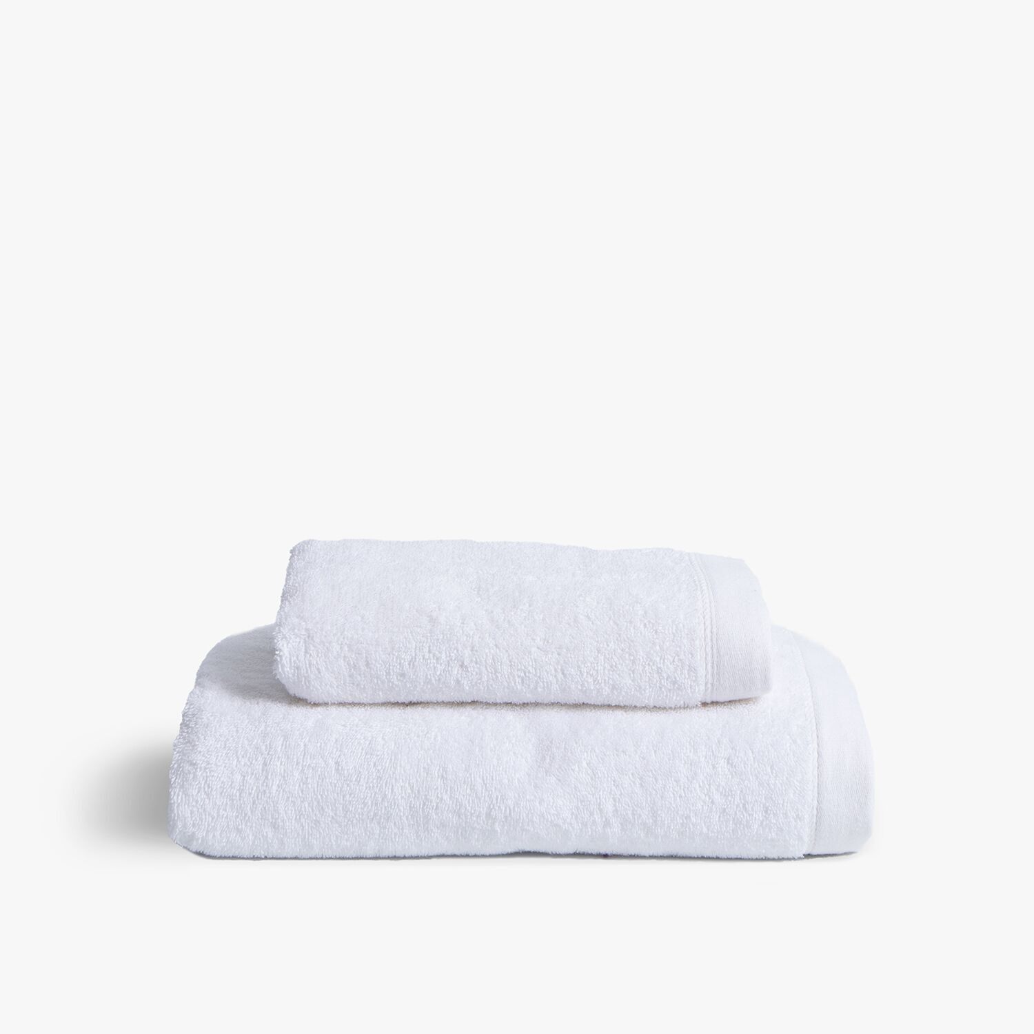 Asciugamano bianco classico