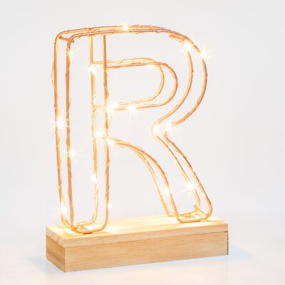 Letter Light - R