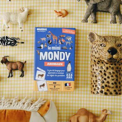 Coffret de cartes Montessori: Mini-Mondy Animaux