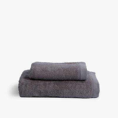 Asciugamano grigio classico
