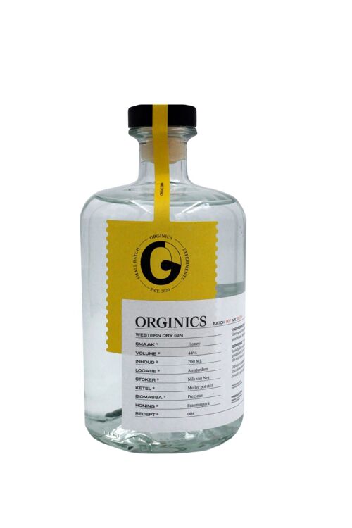 Orginics Gin honey