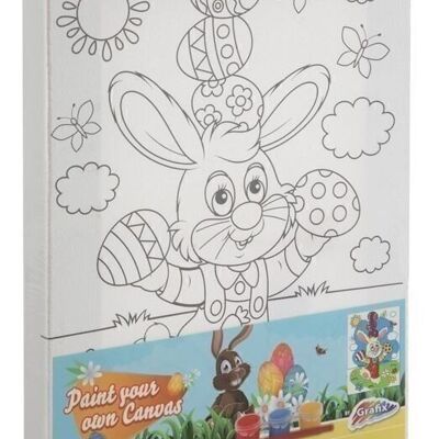 PAINTING SET - EASTER BUNNY - 15X20 CM