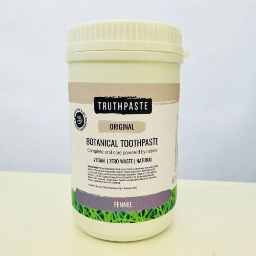 1 litre bulk toothpaste refill - Fennel