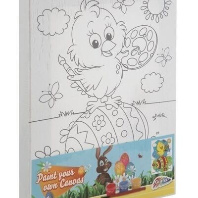 PAINTING SET - EASTER CHICK - 15X20 CM