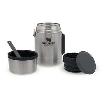 Pot alimentaire tout-en-un Stanley | Boîte Alimentaire Isotherme + Cuillère-Fourchette Marche/Vélo et Acier Inoxydable - 0,53L 4