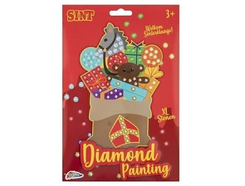 CHILDREN'S DIAMOND DECORATION,Santa Claus, DiamantArt,Round Drills