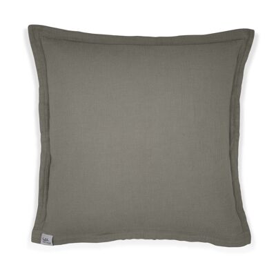 Housse de coussin de canapé en mousseline « Adela » • Anthracite