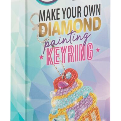 Diamond keychain Ice cream,DiamantArt,Round Drills
