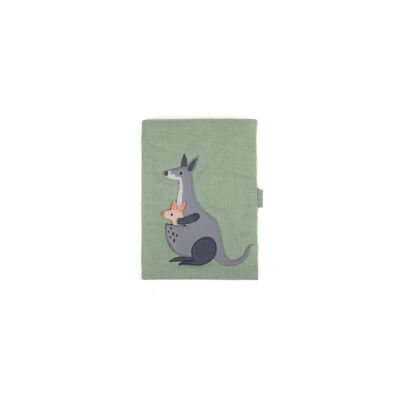 Kangaroo mother passport cover