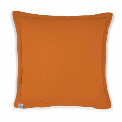 Housse de coussin de canapé en mousseline « Adela » • Pumpkin Spice