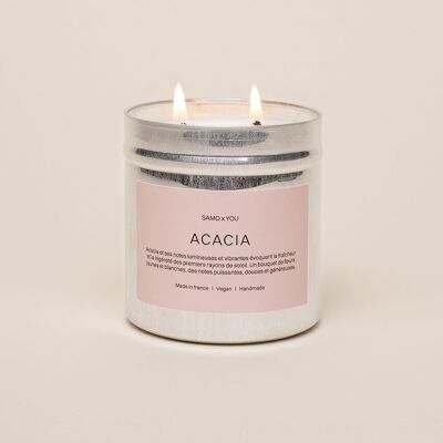 Vegetable scented candle - ACACIA