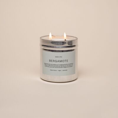 Vegetable scented candle - BERGAMOT