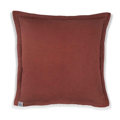 Muslin sofa cushion cover “Adela” • Acai