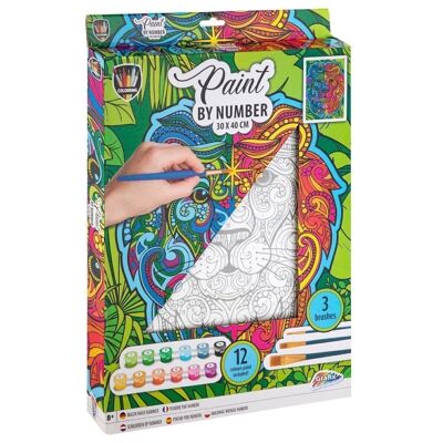 Paint by numbers Lion - 30Х40 СМ