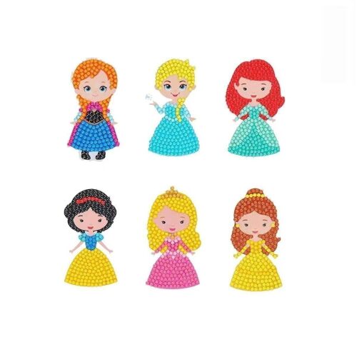 DIAMOND STICKERS SET,DiamantArt,Beautiful princesses