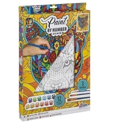 Paint by numbers Tiger- 30Х40 СМ