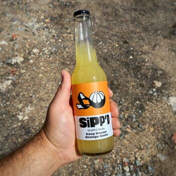 Sipp'd - Soda à l'orange facile à éplucher 4