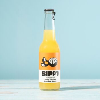 Sipp'd - Soda à l'orange facile à éplucher 2