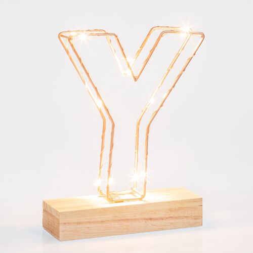 Letter Light - Y