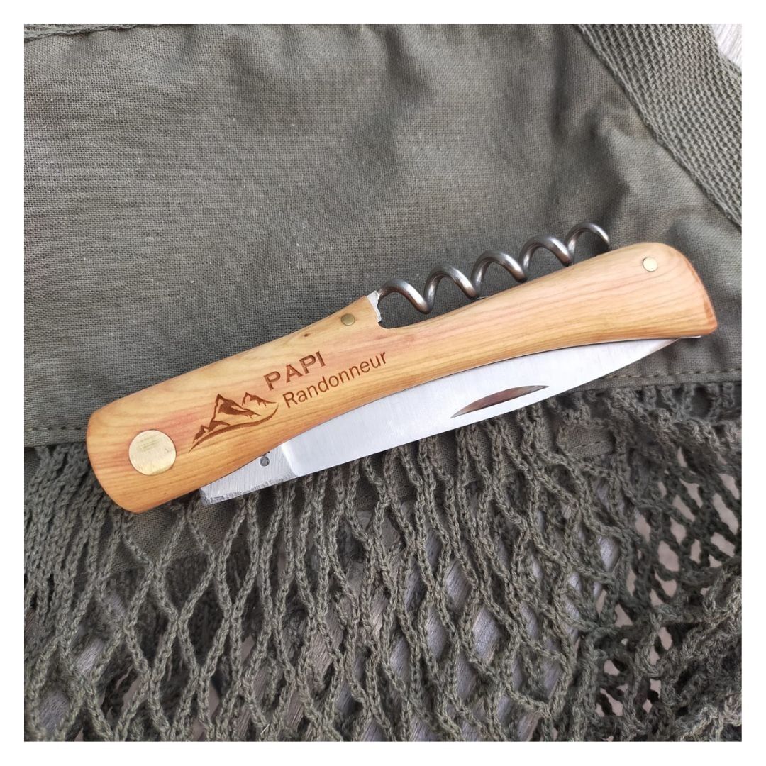 Cavatappi locale con coltello Nonno escursionista