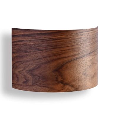 Cortex wall light European walnut