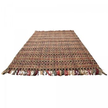 Tapis jute 200x290cm JUTESQUARE Multicolore. Tapis artisanal en Jute 5