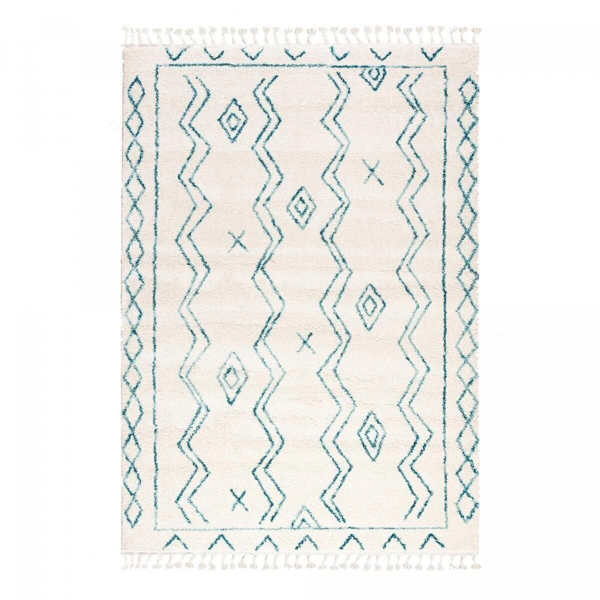 Teppich im Berber-Stil 200 x 290 cm MADIDA Creme aus Polypropylen