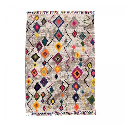 Berber style rug 200x290cm ESSARO Gray in Polypropylene