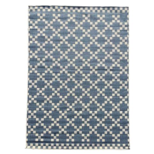 Tapis exterieur 160x230cm BC GEA REVERSIBLE Bleu en Polypropylène