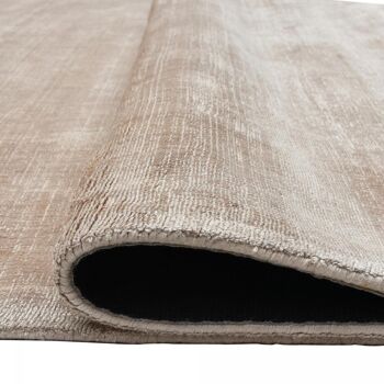 Tapis salon 300x400cm NEO LUXE Beige. Tapis artisanal en Viscose 3